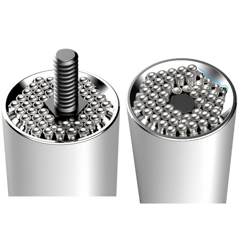 3 шт. универсальный гаечный ключ набор для всей поверхности головы розетка рукав 7