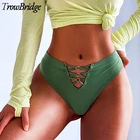 Комплект женского нижнего белья TrowBridge из 3 предметов, модные спортивные женские трусики, сексуальное нижнее белье, горячие женские стринги, Тонги