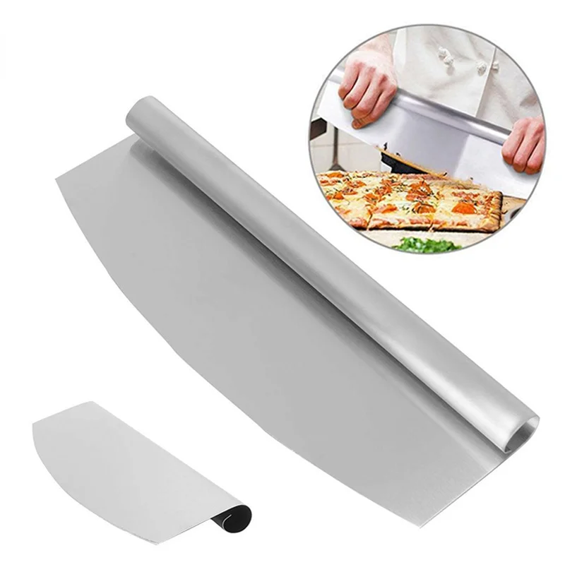 

Резак для теста из нержавеющей стали, скребок для теста для пиццы, лопатки для теста, аксессуары для кухни, инструмент для выпечки