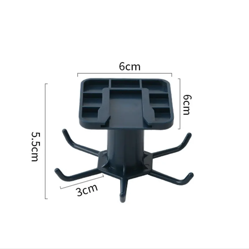 

360 Degrees Rotated Adhesive Self Hooks Home Closet Hook Handbag Clothes Ties Bag Hanger Hanging Rack doorwall Kitchen