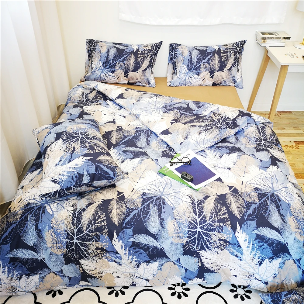 

Customizable Blue abstract style duvet cover sets home textile bedding sets home