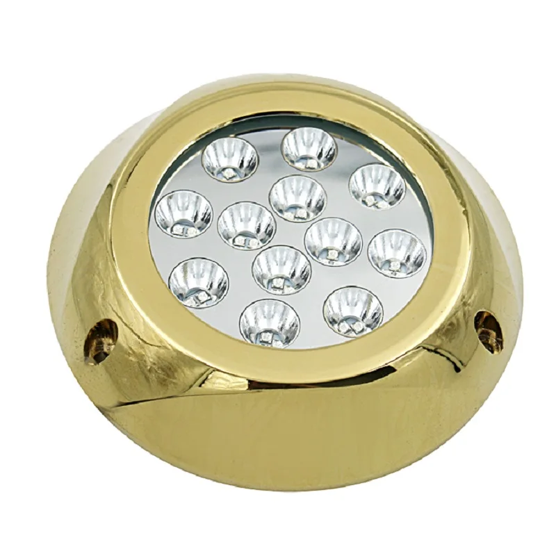 DC24V 120 Вт высокой мощности Мощность холодный белый бронзовый лодки морские