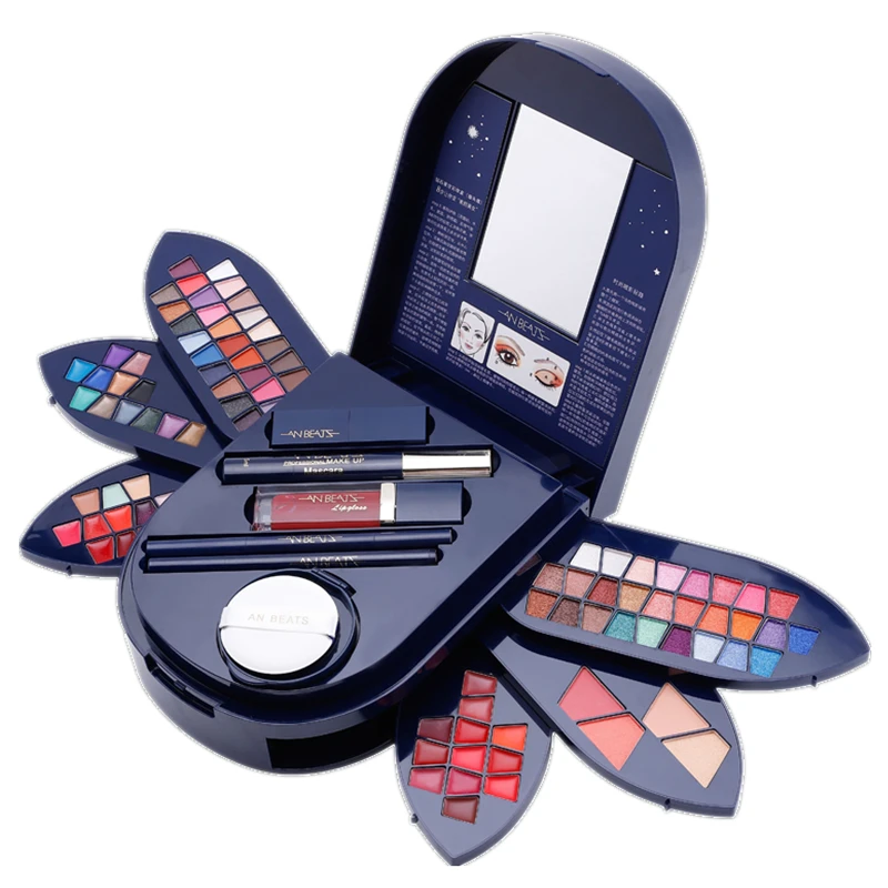 New High Quality Owl Case Makeup Kit,Fashion Cosmetics Set,Mosituizer Lipgloss,WaterProof Mascara,Magic Eyeshadow,Sexy Lipstick