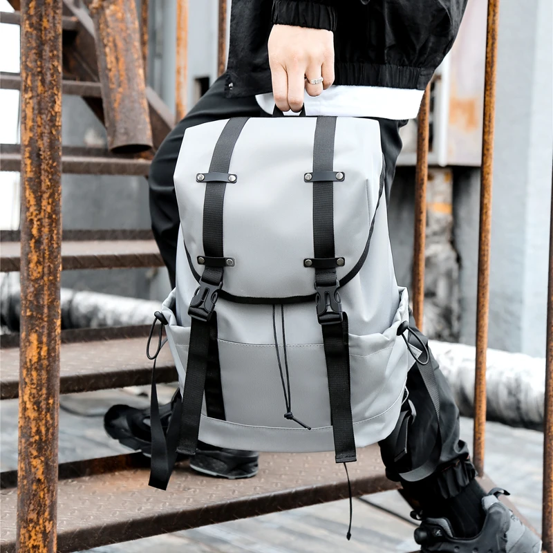 

2020 New Waterproof Large Capacity Backpack Men Laptop Bags Black Backpack Man Travel Backpack Teenager Bookbag Oxford Backpack