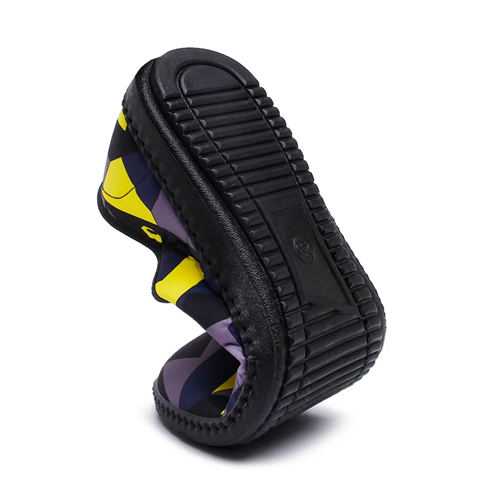 

SAGACE Mixed Colors Lightweight Slip On Shoes Men Casual Outdoor Sport Breathable Lazy Single Shoes Men Driving Loafers Shoes