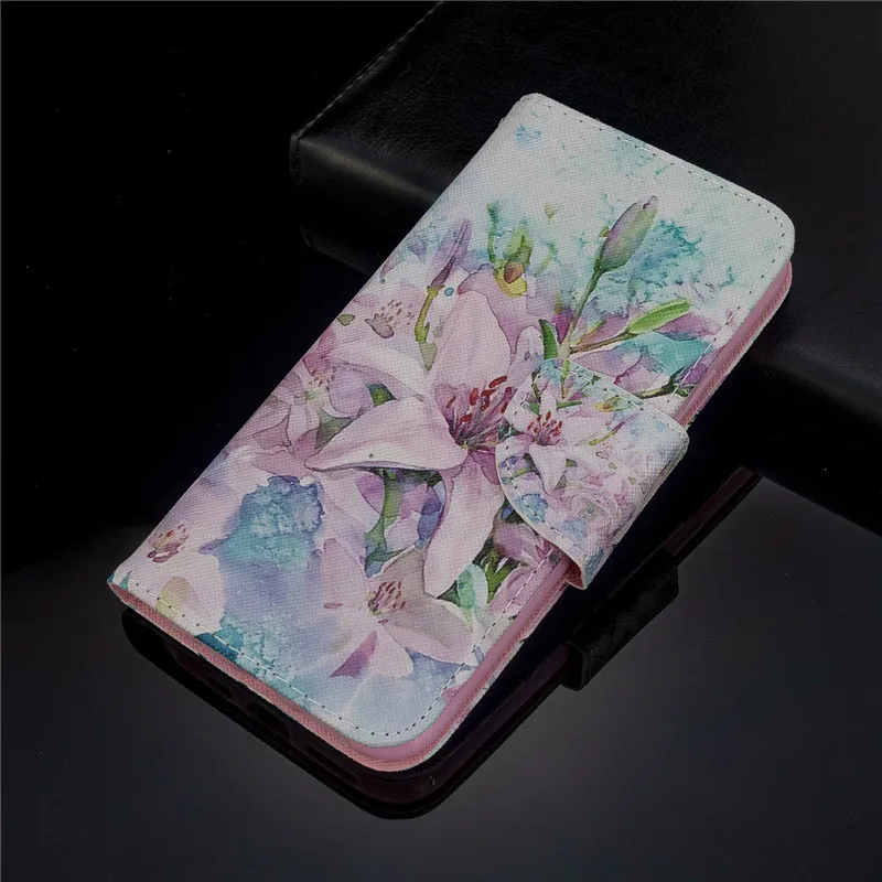 Huawei P Smart кожаный флип-чехол для СПС Funda huawei P Smart чехол huawei Psmart Plus чехол-кошелек чехол для телефона