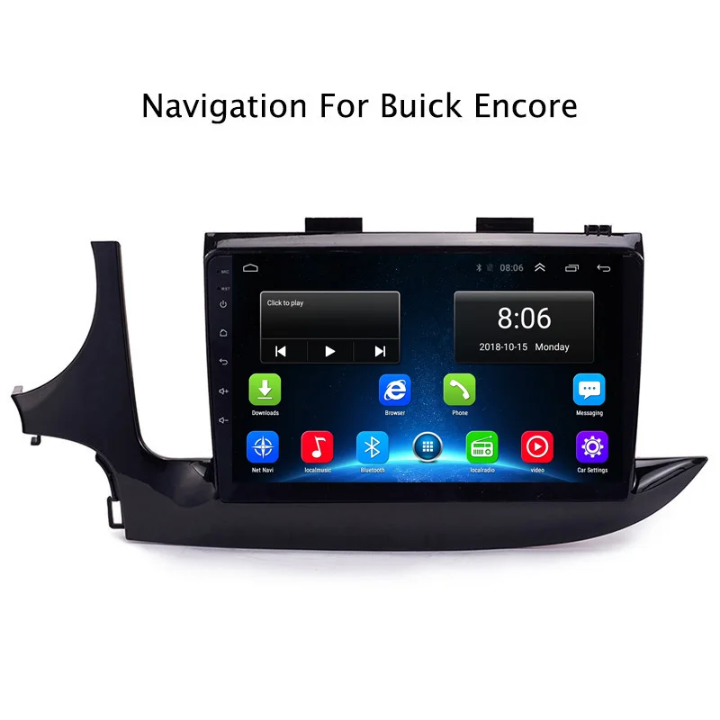 9 &quot2G ram 3 2G rom Автомобильный dvd android 8 1 плеер для Buick Encore со слотом sim карты Радио