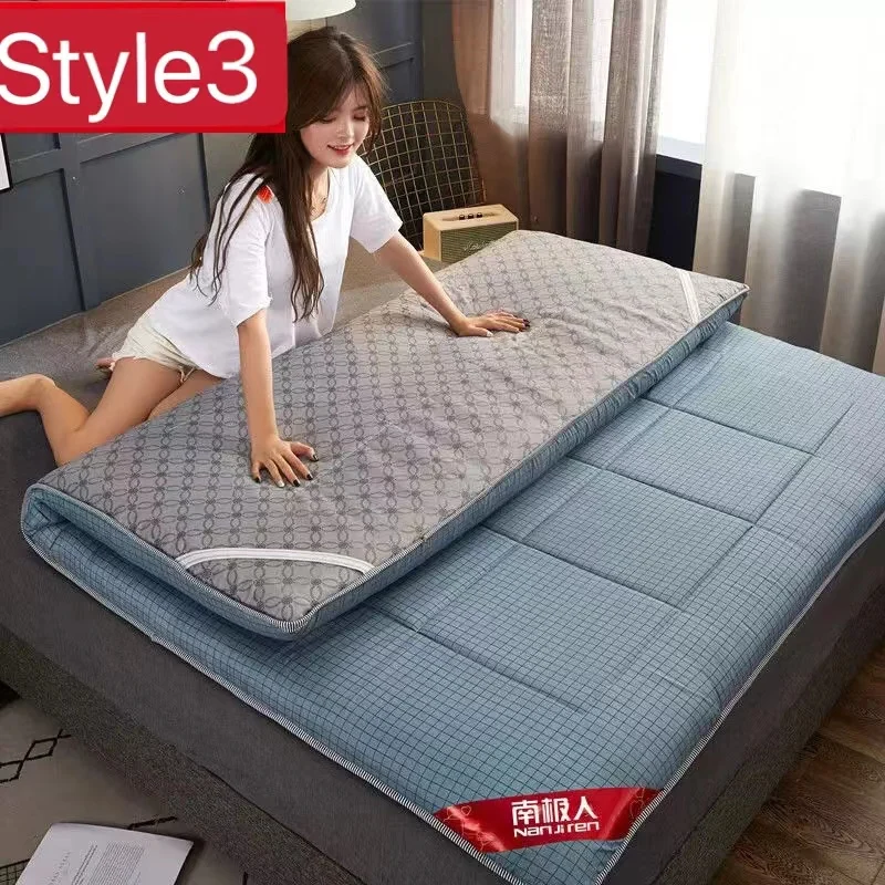 Матрас татами мягкий удобный складной для взрослых спальни толстый теплый