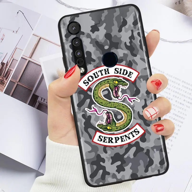 

Riverdale southside For Motorola G9 G8 G Stylus Power One Fusion Hyper Edge E7 E6 5G Plus Play Lite Silicone Phone Case