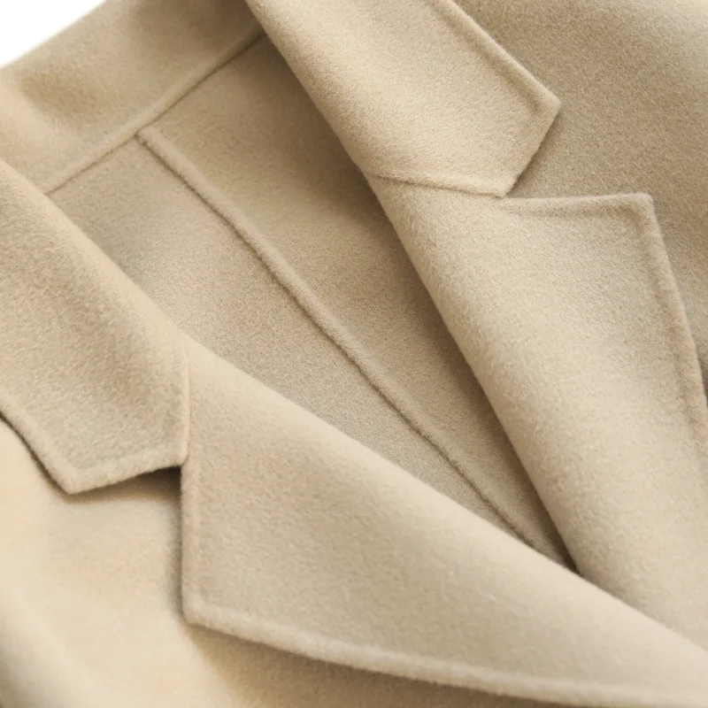 Titotato/женское пальто из смесовой ткани лаконичное однотонное шерстяное