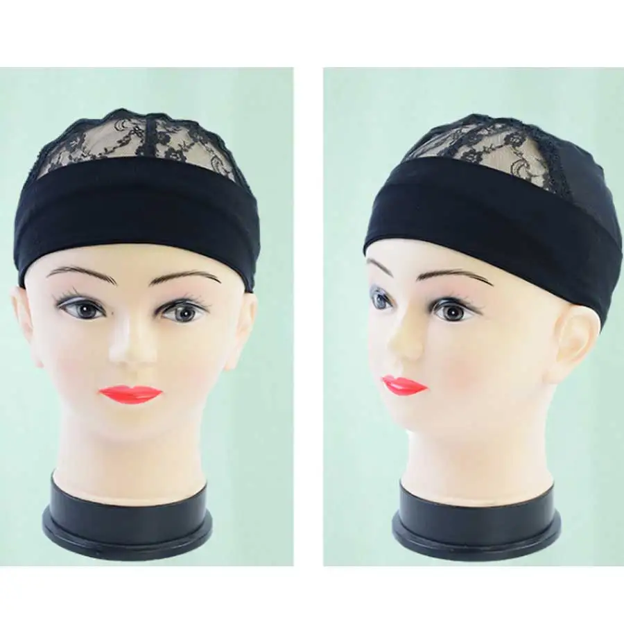 

Human Hair Headband Wig Making Tools Wig Band Cap For Edges Wig Net Cap Weaving Caps Head wrap Wigs Caps For Making Wigs