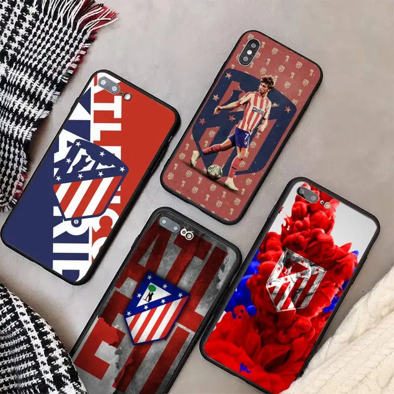 

Atlético Madrid Phone Case For Huawei P8 P9 P10 P20 P30 P40 Lite Pro SMART2019 Cover Fundas Coque