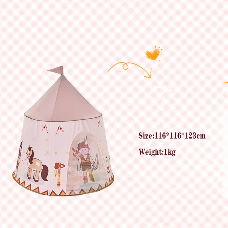 Детская палатка индийский пони игровой домик океан мяч бассейн детская игрушка