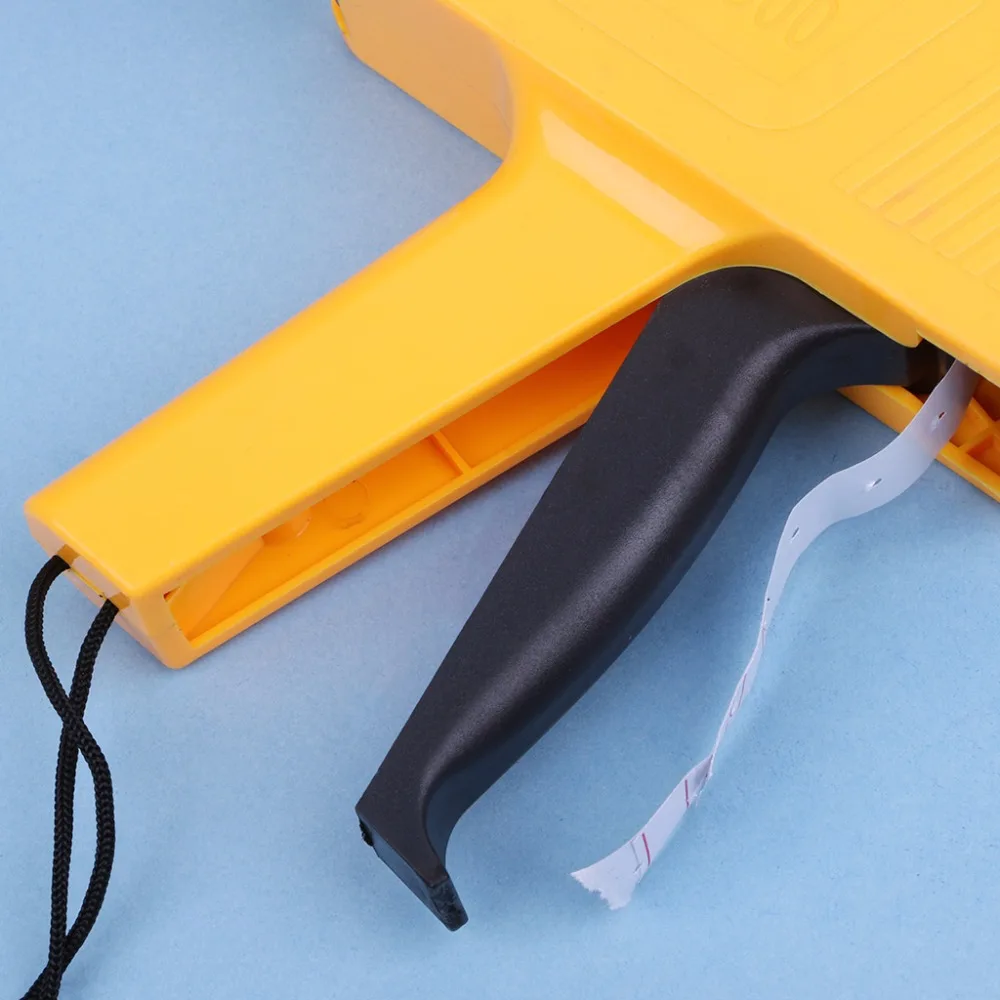 Hot MX-5500 8 Digits Price Tag Gun Labeler Labeller Stickers Label Paper +2 Ink Roll Manual Pricing Machine Random Color | Дом и сад