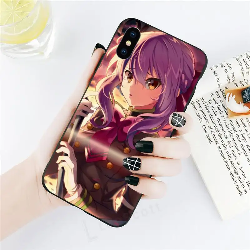 

Japan anime Seraph of the end Phone Case for iPhone 11 12 pro XS MAX 8 7 6 6S Plus X 5S SE 2020 XR