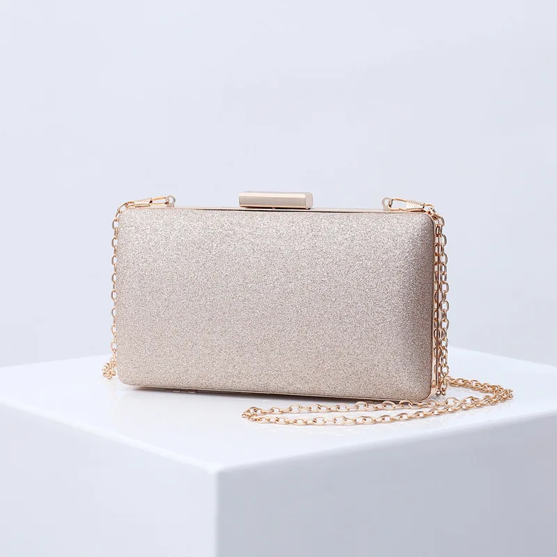 

Diamond Evening Clutch Bag for Women Wedding Golden Clutch Purse Crystal Shoulder Bag Small Party Handbag with Metal Handle