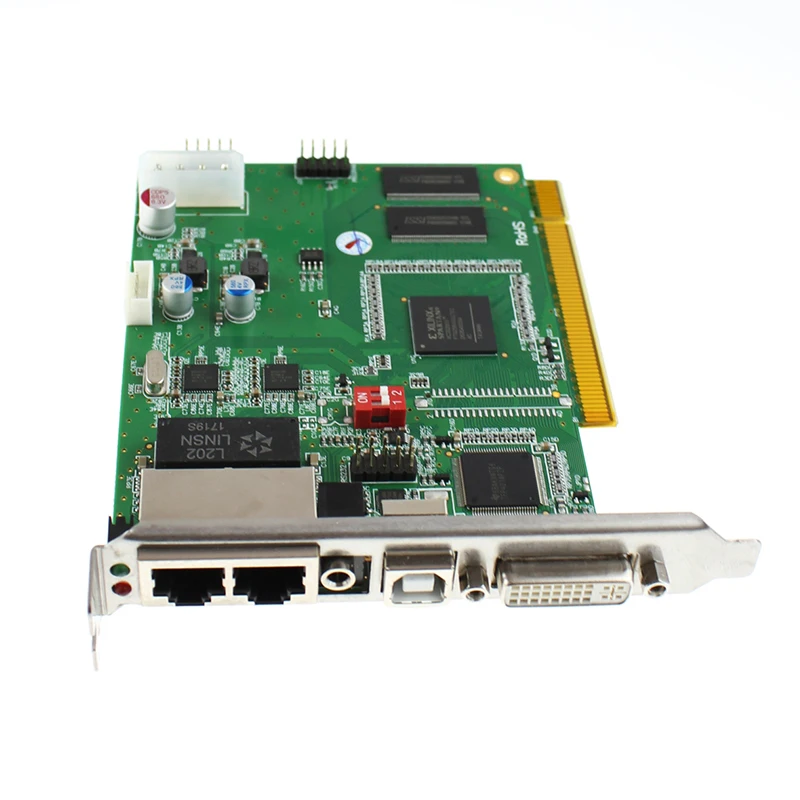 

P3.9 Indoor led screen MVP300 video controller with TS802 linsn led sending card DVI/VGA/HDMI-compatible input