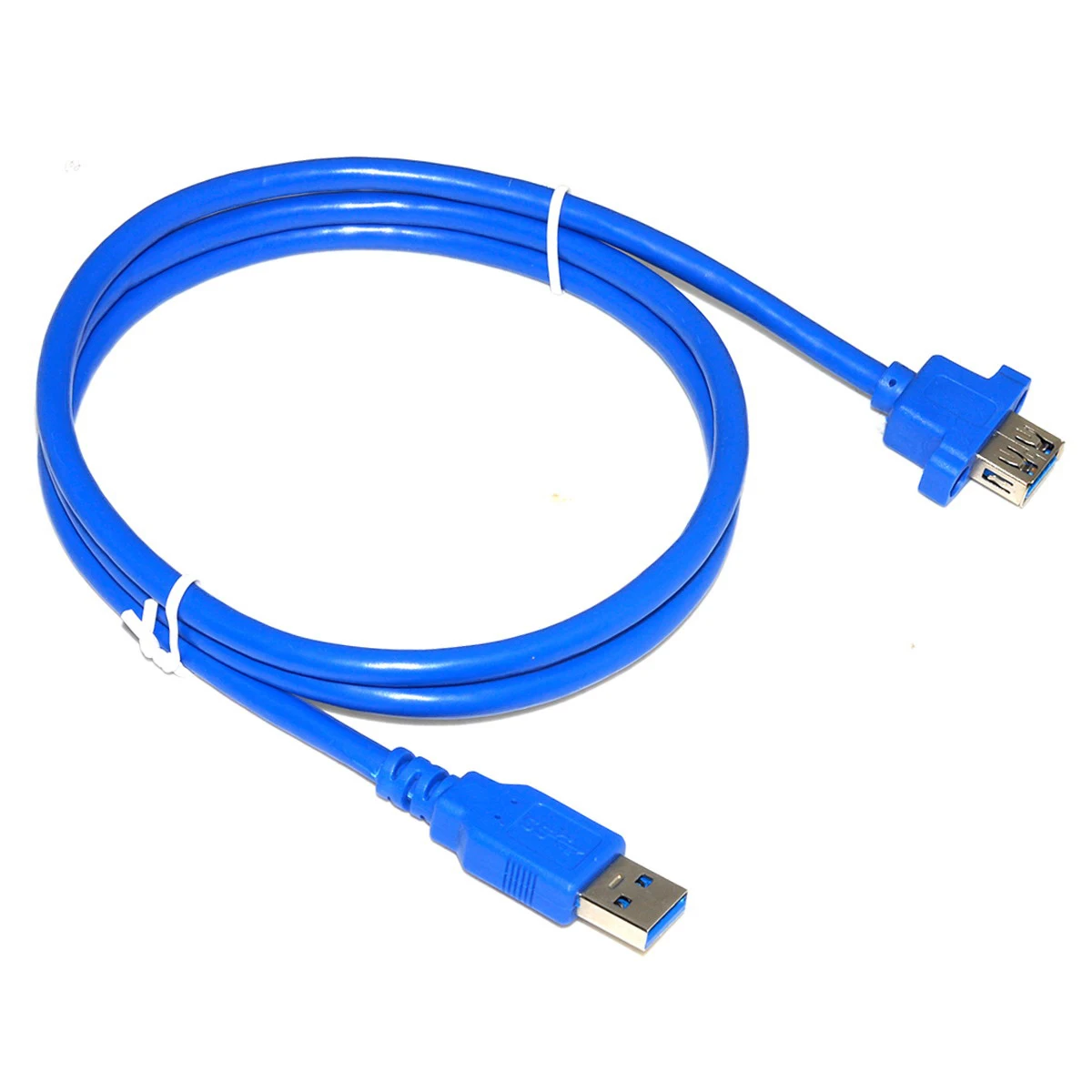 

Xiwai USB 3.0 A Type Male to Female Extension Cable with Panel Mount Screws Holes