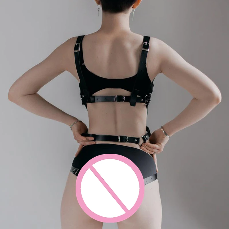 Кожаные подвязки для женщин нижнее белье шейный чокер кокетливый воротник