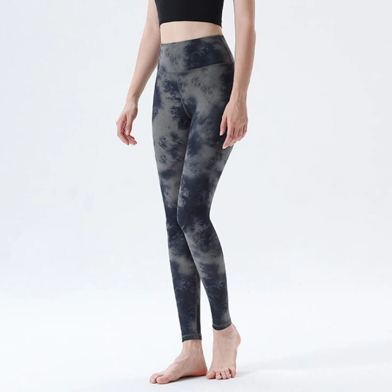 

Dyed Printed Yoga Pants Cosplay Sports Fitness Leggings Costumes Halloween Slim Hip Lifting