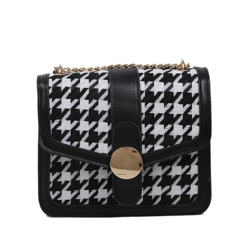 

Chain bag popular new fashion Joker shoulder messenger bag net red foreign gas small square bag