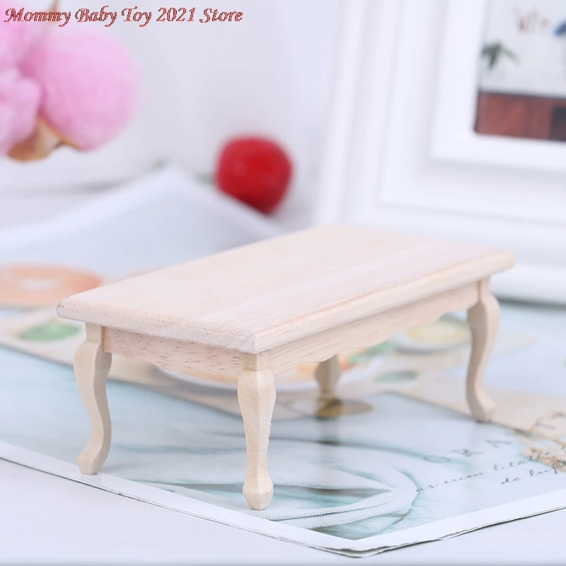 

1:12 Dollhouse Miniature Teatable Coffee Table Living Room Toy Doll House Decor
