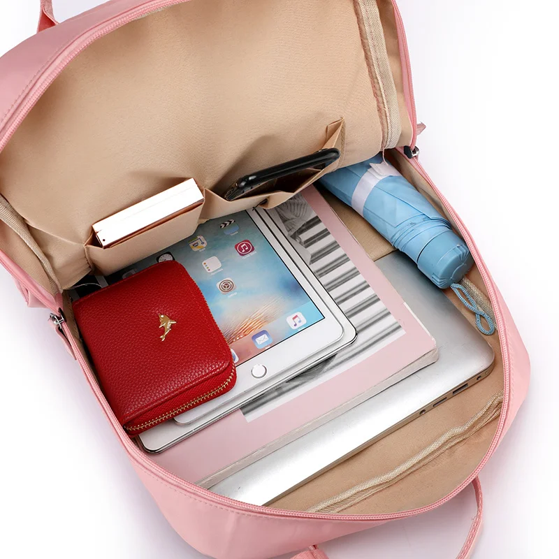 

Teenage Shoulder Bags Teen Female Backpack Fashion Women Backpack Daypack Girl School Bag Children Teenager Student Schoolbags