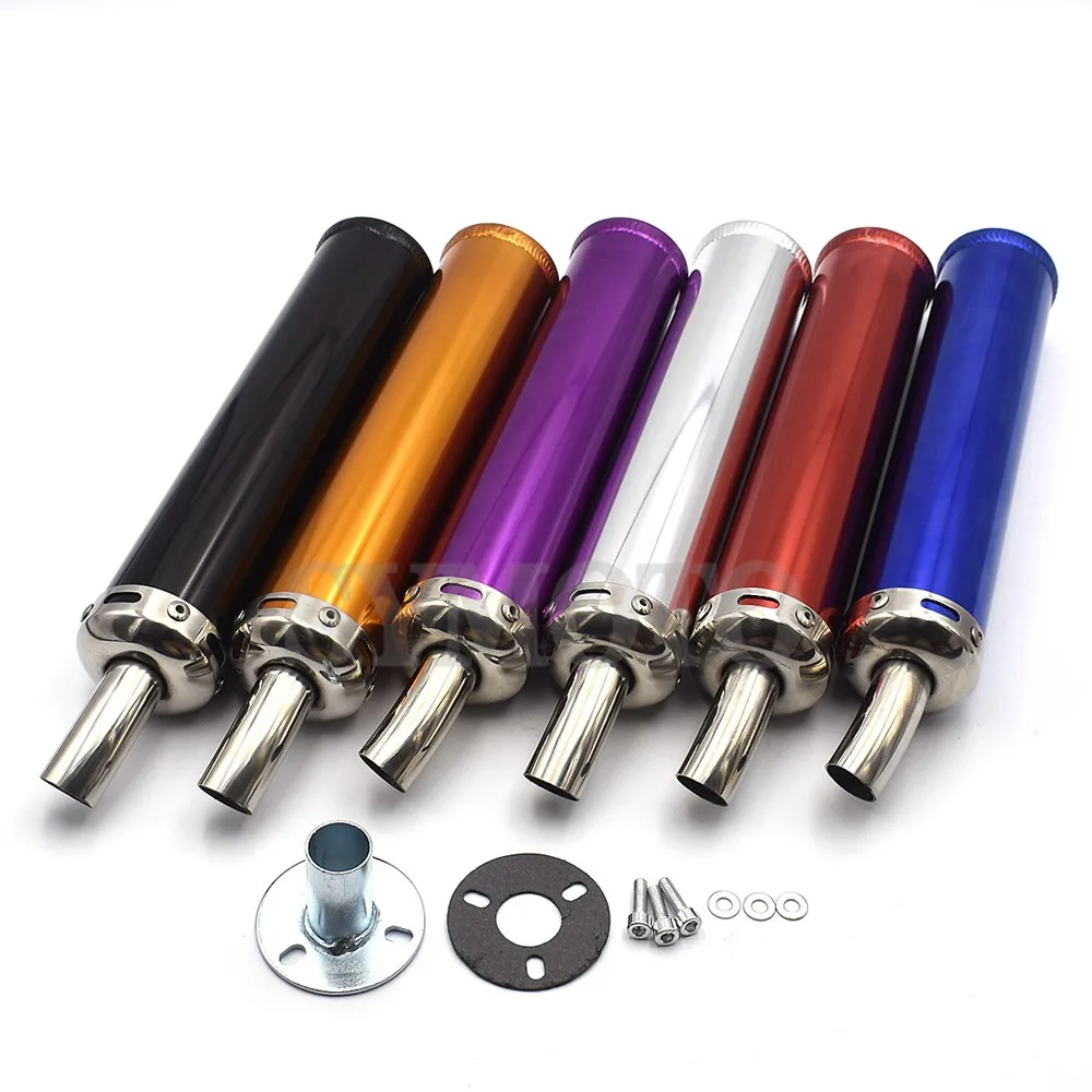 Универсальная Модифицированная выхлопная труба для мотоциклов Honda NSR150 NSR250 P2 P3 P4