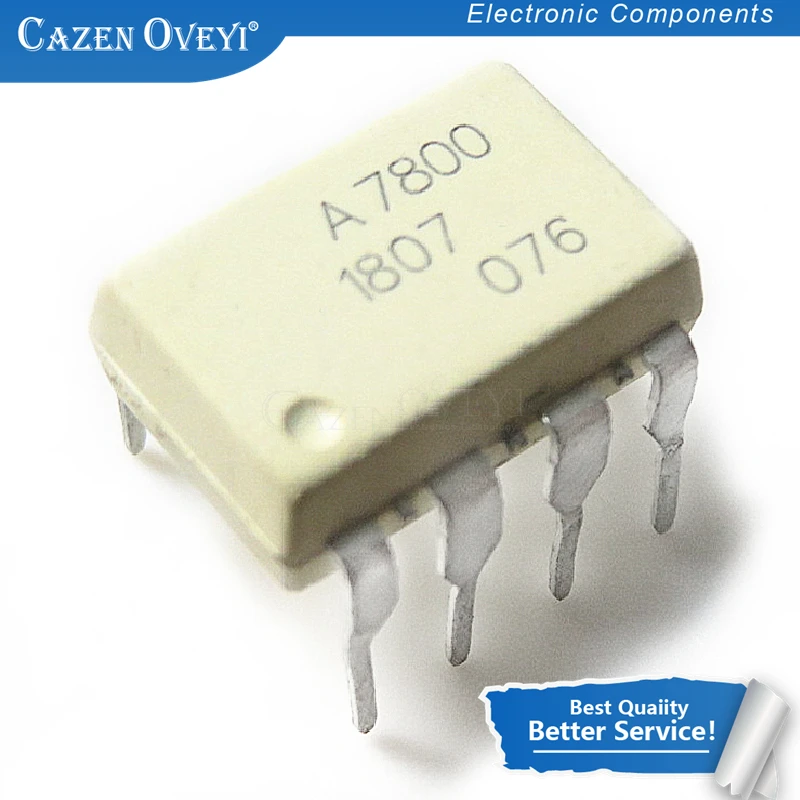 10 шт./лот HCPL 7800 HCPL7800 A7800 A7800A DIP 8 SMD в наличии|Интегральные схемы| |