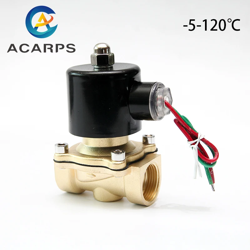 

3/4"Normally Closed Brass EPDM Solenoid Valve 220VAC 24VDC 12VDC 110VAC 380VAC 24VAC With EPDM Seal