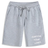 2021 summer new men shorts pants casual jogging slim fit sport short pants trousers custom your logo