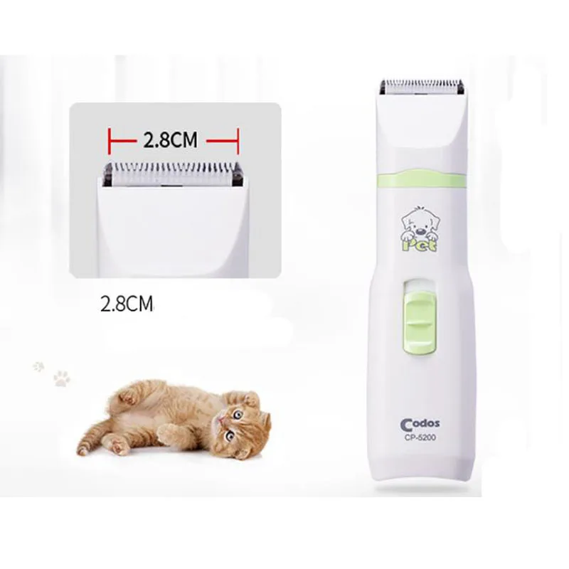

CP 5200 hair trimmer 2 in 1 pet hair clipper dog hair clipper pet trimmer pet clipper dog nail polisher dry battery charge