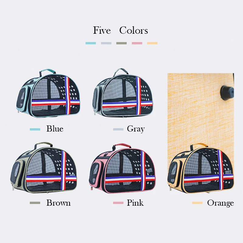 Переносная сумка для собак портативный рюкзак кошек пропускающий воздух
