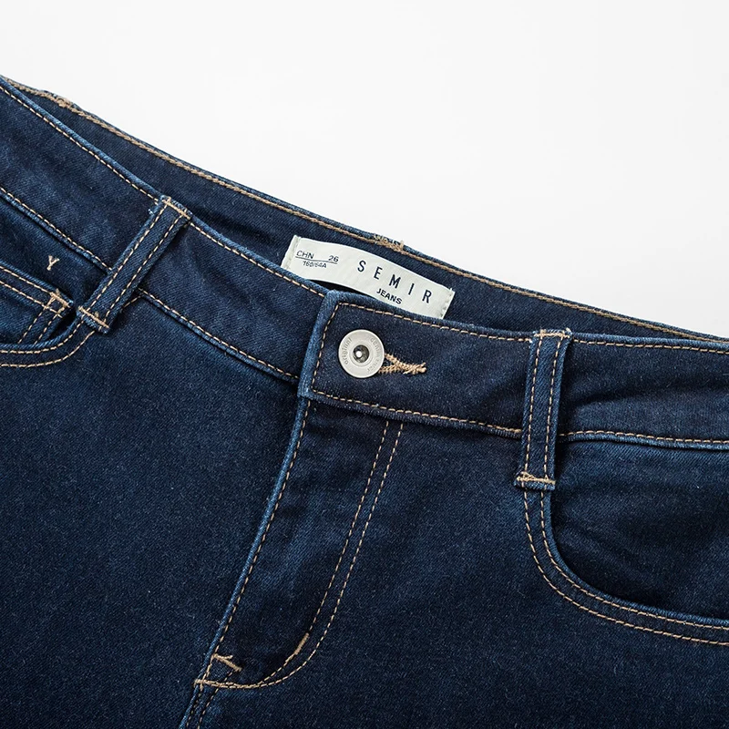 Женские брюки карандаш SEMIR узкие из эластичного материала зима 2019|Узкие джинсы| |