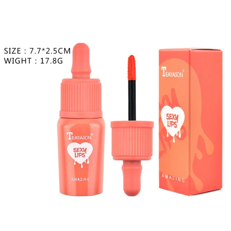 Абсолютно Новый матовый блеск для губ жидкая губная помада прекрасная детская