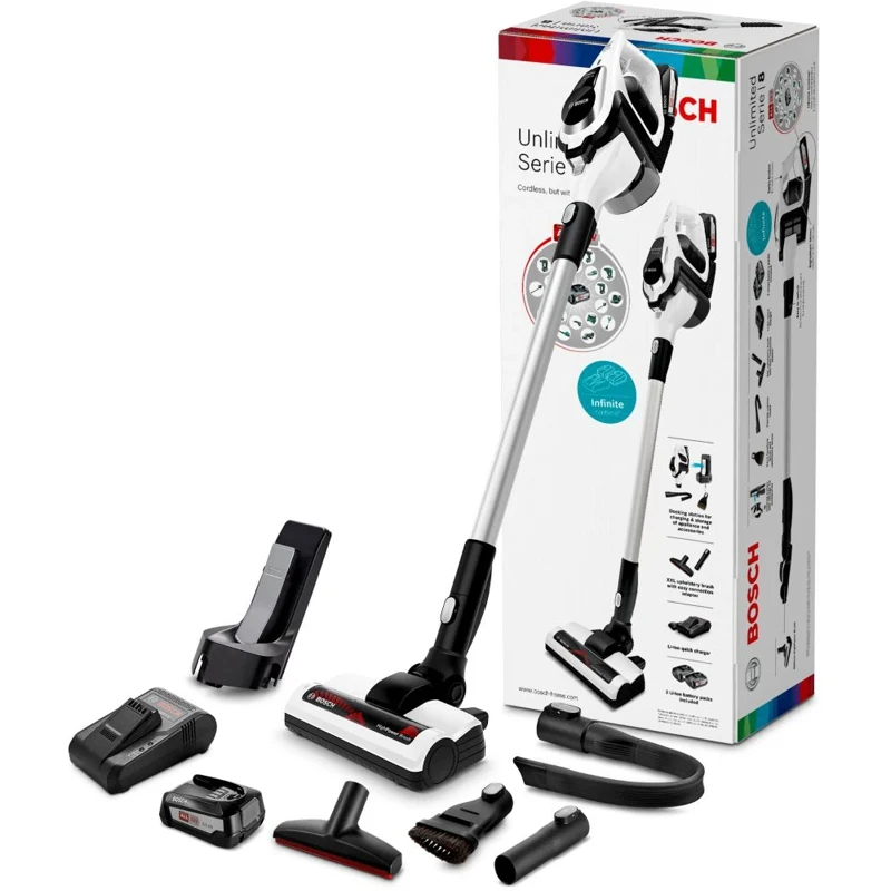 Ручной пылесос BOSCH BBS812AM белый | Бытовая техника