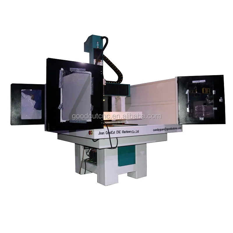 

4040 6060 mould cnc router for aluminum metal cutting engraving
