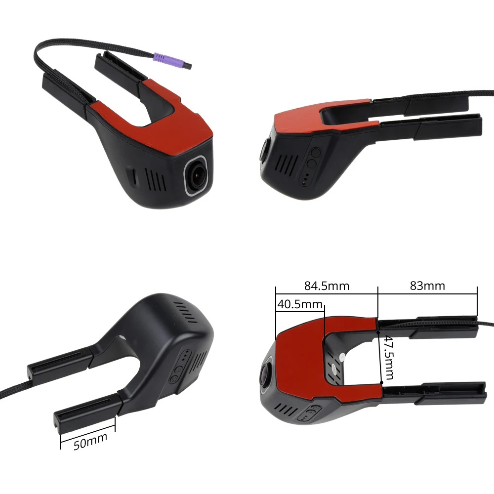 SINOSMART Novatek 96658 Универсальный Wifi DVR для Volkswagen/Honda/Mazda/Mitsubishi/Opel/hyundai/Kia приложение управления SONY IMX323