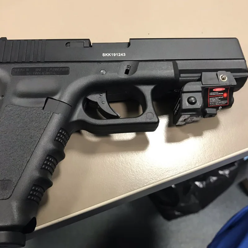 Тактический перезаряжаемый Зеленый пистолет лазерный прицел для пистолета 9 мм