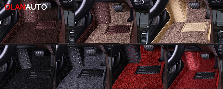 Изготовленный На Заказ автомобильный коврик 2 слоя для KIA Все модели K2/3/4/5 Kia Cerato Sportage Optima Maxima карнавал Рио ceed стайлинга автомобилей крышка