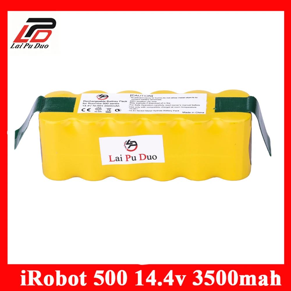 

14.4V 3500mAh 4500mAh for IRobot Roomba Ni-MH Vacuum Cleaner Battery Pack Replacement for 500 550 560 600 650 700 780 800