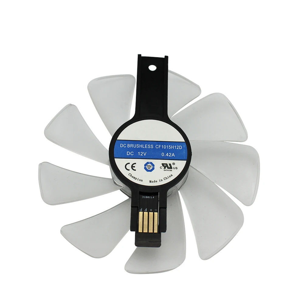 Ventilador refrigerador CF1015H12D FD10015M12D RX 590 580 480 470 GPU para zafiro RX470 RX590 RX580 RX480 RX570 ventilador de N |