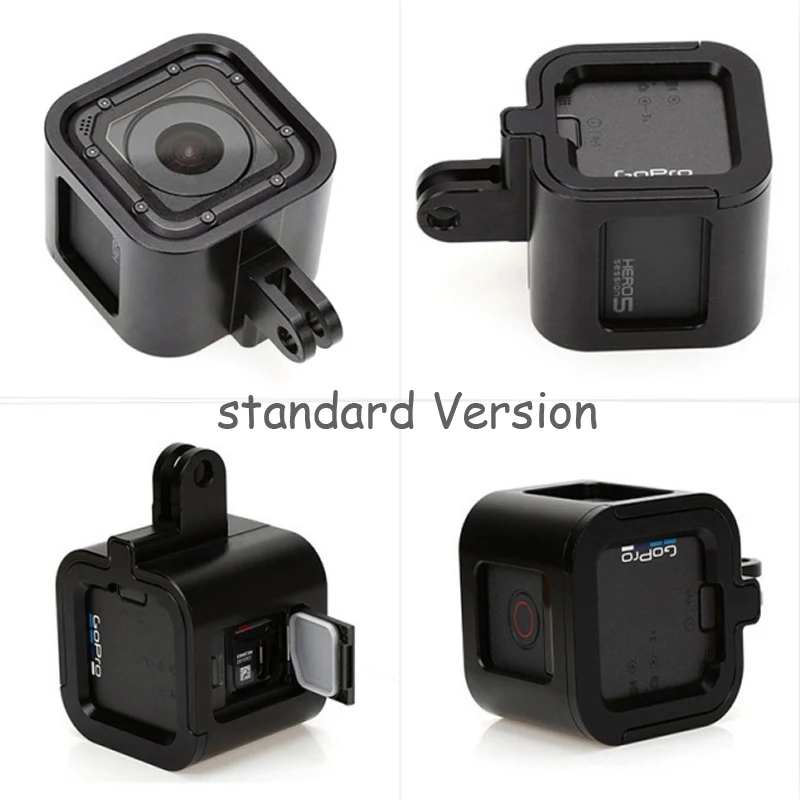 Алюминиевая рама Корпус Чехол защитный прочный каркас для экшн камеры Gopro 5