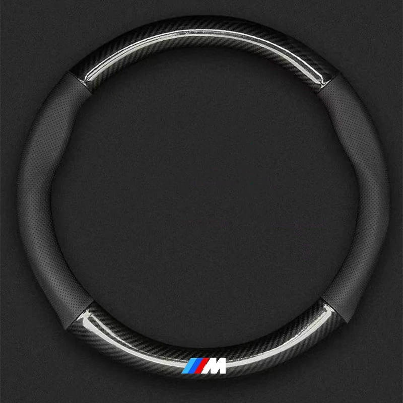 Для BMW M E90 E91 E92 E93 чехол рулевого колеса автомобиля дышащие противоскользящие