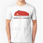 Красная футболка с бензобаком Montesa Impala 2, сделай сам, 100% хлопок, мотоциклетный Бензобак для мотоцикла, бензобака