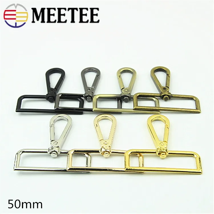 

30pcs 16-50mm 30pcs Metal Leather Buckles for Bag Strap Webbing Adjuster Clasp Lobster Swivel Hooks DIY Hardware Accessories