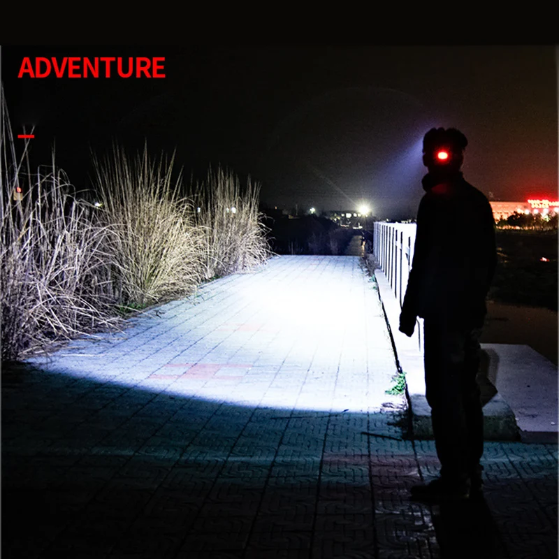 

T6 LED Headlamp Headlight Power Bank 5200mah Waterproof Aluminum Head Lamp Flashlight Torch Lanterna Rechargeable 18650 Battery