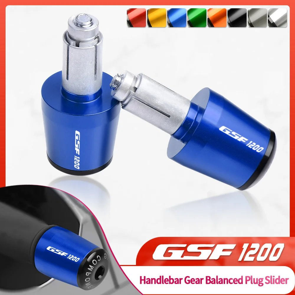 

7/8'' Motorcycle Handle ends Grips Bar Hand Handlebar End Cap For SUZUKI GSF 1200 GSF1200 BANDIT 2001 2002 2003 2004 2005 2006