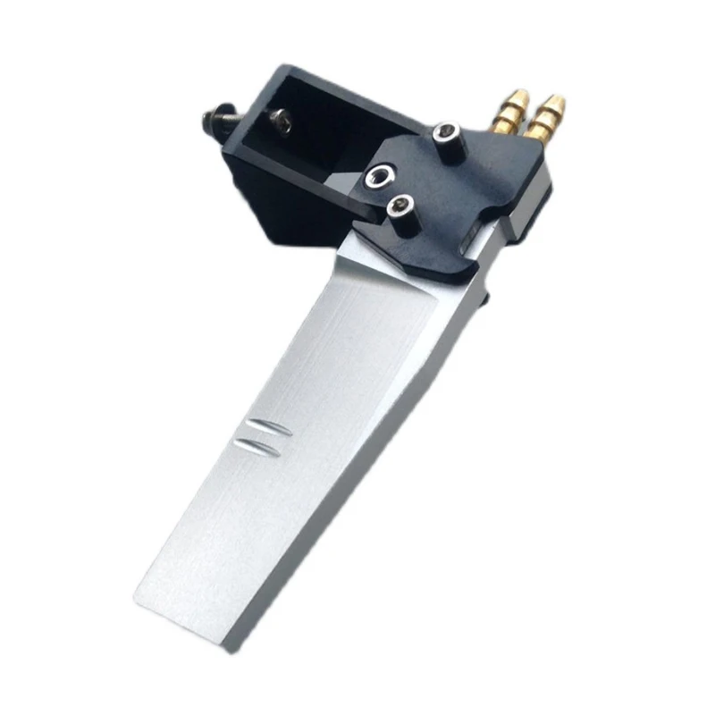 

1PCS Water Absorbing Rudder Aluminum Steering Suction Rudders with Double Inlet DIY for RC 0.8-1Meter CAT Catamarans/Speedboat