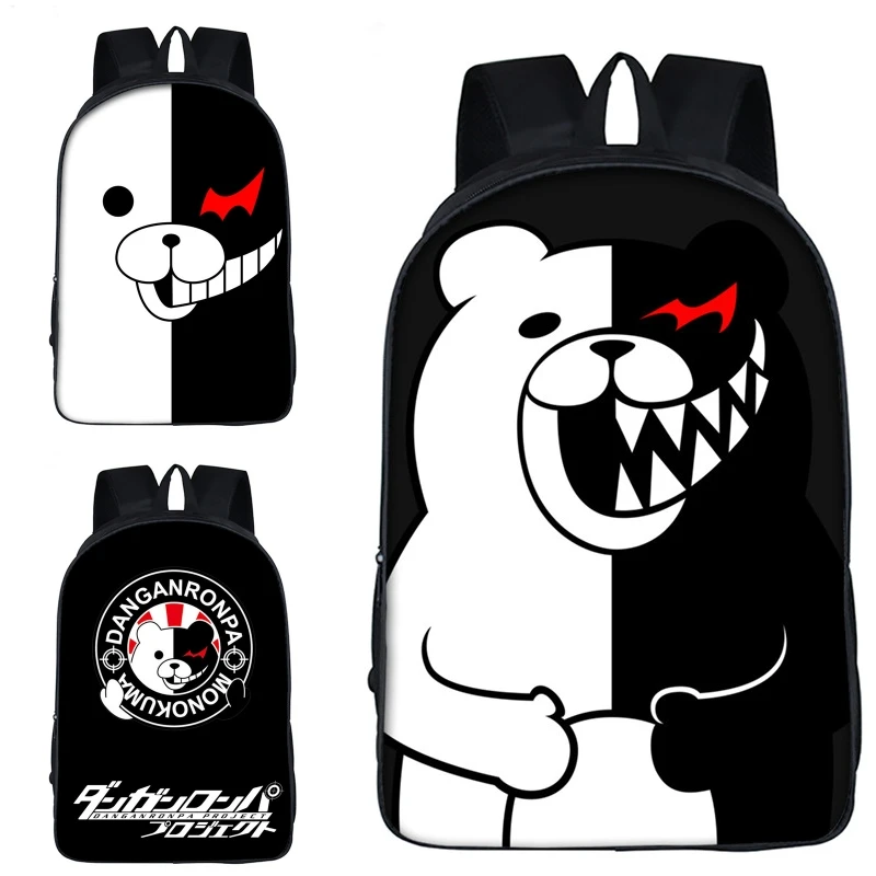 Школьная сумка Danganronpa: Trigger Happy Havoc monokuma дорожная на плечо рюкзак для подростков